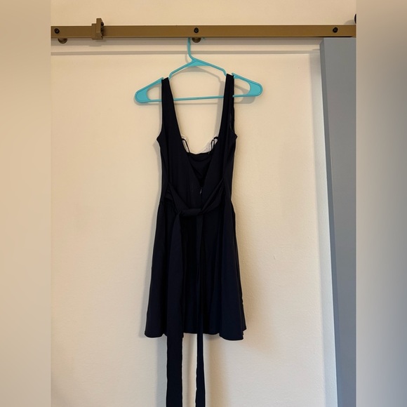 NWT Boohoo MilkMaid Navy Mini Dress- US 8 - Picture 7 of 9